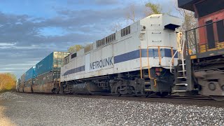 LTEX 857 (former Metrolink) F59PH trails on CSX I171