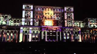 Proiectii 3D Video-Mapping - Casa Poporului, Bucuresti, 20-Sept 2014 (5)