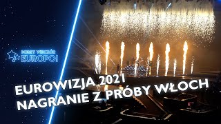 WŁOCHY - Måneskin "Zitti E Buoni" (próba, Eurowizja 2021)