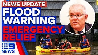 NSW floods forecast to get worse, government flood emergency relief | 9 News Australia