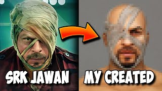 Created JAWAN (Shahrukh Khan) character in WWE 2k23 | Step by Step Guide | Gamorazor