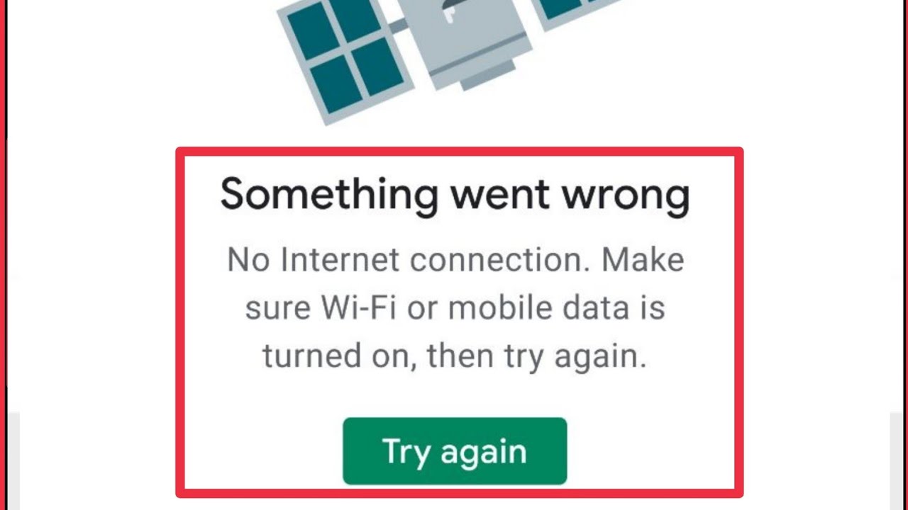 How To Fix Something Went Wrong Problem Solve In Play Store - YouTube