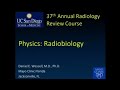 Physics: Radiobiology [ LET, RBE, radiation measurement,