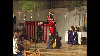 黒森神楽「山の神」２００３年岩手郷土芸能祭大迫