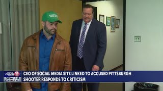 Gab.com CEO provides interview following Pittsburgh synagogue shooting