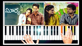 Surya Love BGM 🎹 Piano || Mr.Shannu | Monica | Subbu | #Shanmukh #WebSeries #Trend #Piano