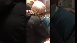 Grandmother who hugged her granddaughter year after year: leading to an emotional moment