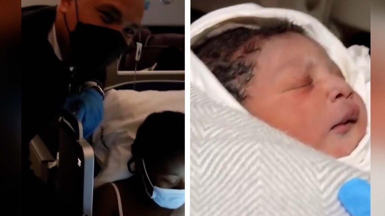 Woman Gives Birth on Flight From Ghana to Washington DC