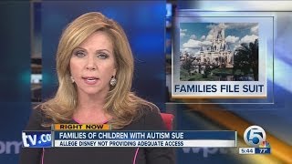 Families of children with autism sue