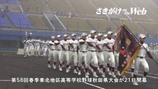 2010 春季東北地区高校野球 秋田県大会 開幕