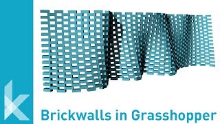 How to Generate a Brick Wall in Grasshopper - Tutorial