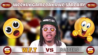 🏈 Washington Football Team vs Raiders! Week 13 Live Analysis Stream! Injuries! K Brian Johnson!🏈