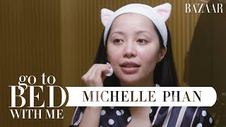@MichellePhan's Nighttime Skincare Routine | Go To Bed With Me | Harper's BAZAAR