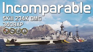 Incomparable: 508mm AP solves everything [World of Warships]