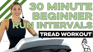 30 MIN BEGINNER RUN INTERVALS | Treadmill Follow Along! #ibxrunning