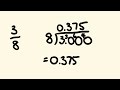 how to convert any fraction to decimal easily