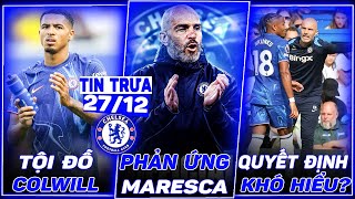 TIN CHELSEA: MARESCA PHẢN ỨNG SAU TRẬN THUA FULHAM, QUYẾT ĐỊNH KHÓ HIỂU? CHUYÊN GIA CHỈ RA TỘI ĐỒ