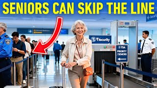 12 Secret Airport Perks Seniors Never Take Advantage Of