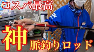 【海上釣堀】超高感度！アタリが明確にわかるイシグロ新作脈釣りロッドがコスパ最高だった！