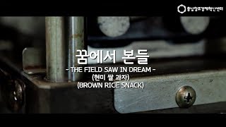 [충남의발견] 현미쌀과자가 만들어지는 과정 (Feat. 꿈에서본들)