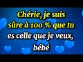 mon message d'amour pour toi, chéri ❤