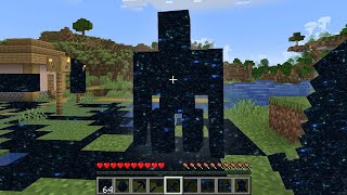 触れたもの全てが虚無になる世界でサバイバル【マインクラフト】