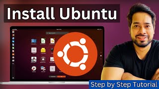 (हिन्दी) How to Install Ubuntu - Step by Step Tutorial in 2024