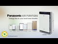 panasonic air purifiers