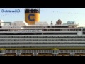 costa fascinosa barcelona departure greeting costa diadema