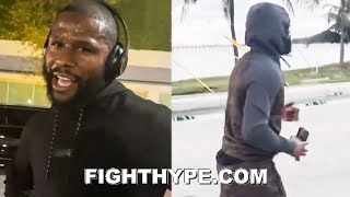 FLOYD MAYWEATHER “LIGHT WORK” TRAINING FOR SHOWCASE RETURN; PUTTING IN MULTI-CITY WORK WITH TUCKER
