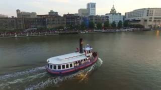 Savannah Belles Ferry Drone Flyover