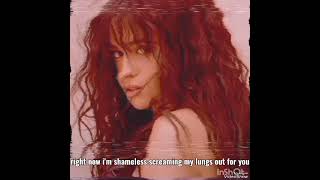 Camila Cabello -  Shameless Lyrics (8D AUDIO)