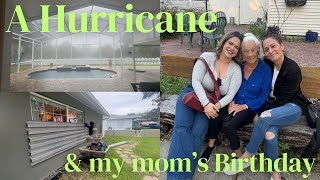 Hurricane Milton, My Birthday & My mom's Birthday 🎂