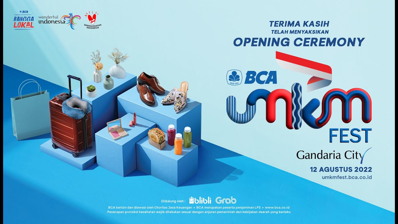 BCA UMKM Fest 2022 #JemputKaryaLokal - YouTube