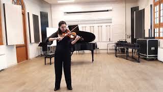 Arica y Parinacota - Violín - Valentina Fuentes