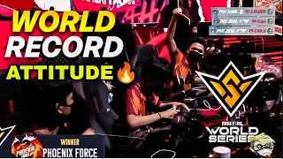 FREEFIRE WORLD SERIES CHAMPIONS 2021 || ATTITUDE SHORT WATSAPP STATUS🔥||