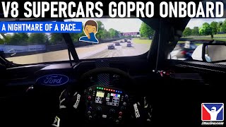 A Nightmare of a Race | iRacing V8 Supercars Mustang | GoPro Onboard at Brands Hatch