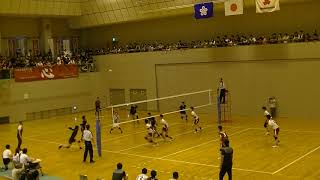 20190602福岡県高校総体バレーボール決勝（男子） 東福岡vs九州産業