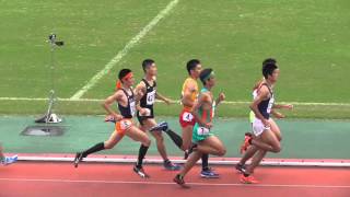 H27神奈川県新人戦男子800m予選2組目