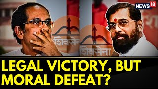 Maharashtra Politics: Eknath Shinde Faction Gets Relief From SC, Fillip To Uddhav Thackeray? News18