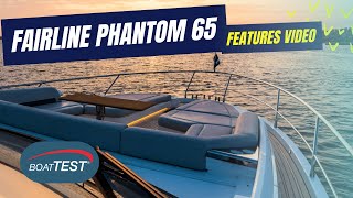 Fairline Phantom 65 (2023) - Features Video by BoatTEST