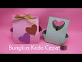 Cara Mudah Membuat Bungkusan Kado Unik / Easy gift wrap ideas / Bungkus kado gampang & Cepat