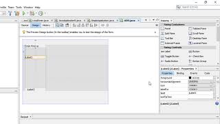Create a Simple Calculator Java Application using Netbeans IDE.