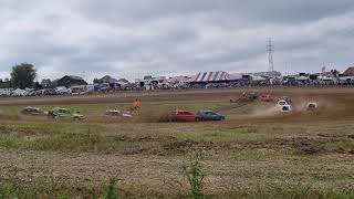 autocross bellegem vacb dames reeks 1 +crash