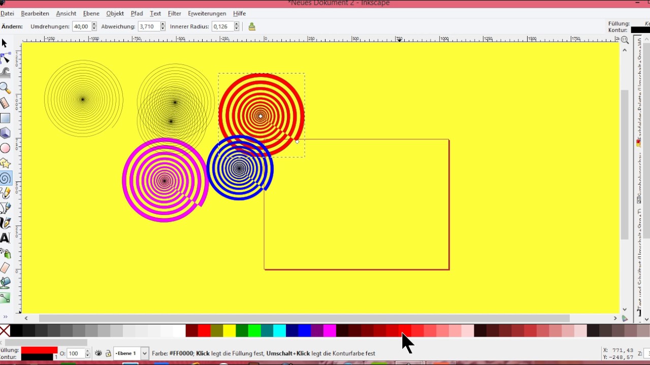 Inkscape Tutorial Grundlagen - YouTube
