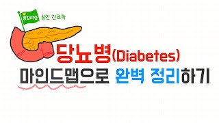 [성인 간호학] 당뇨병(Diabetes) 마인드맵으로 완벽 정리하기!