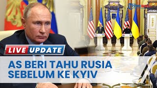 Terungkap Amerika Serikat Konfirmasi ke Rusia Sebelum Biden ke Ukraina, Ternyata Ini Alasannya