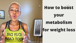 How to boost your metabolism even after menopause, for weight loss. (Live replay)