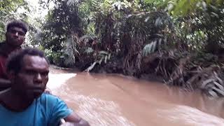 Menembus jalur parit #mencari kebutuhan di papua barat