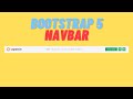 Bootstrap 5 navbar responsive | How to design bootstrap 5 navabr
